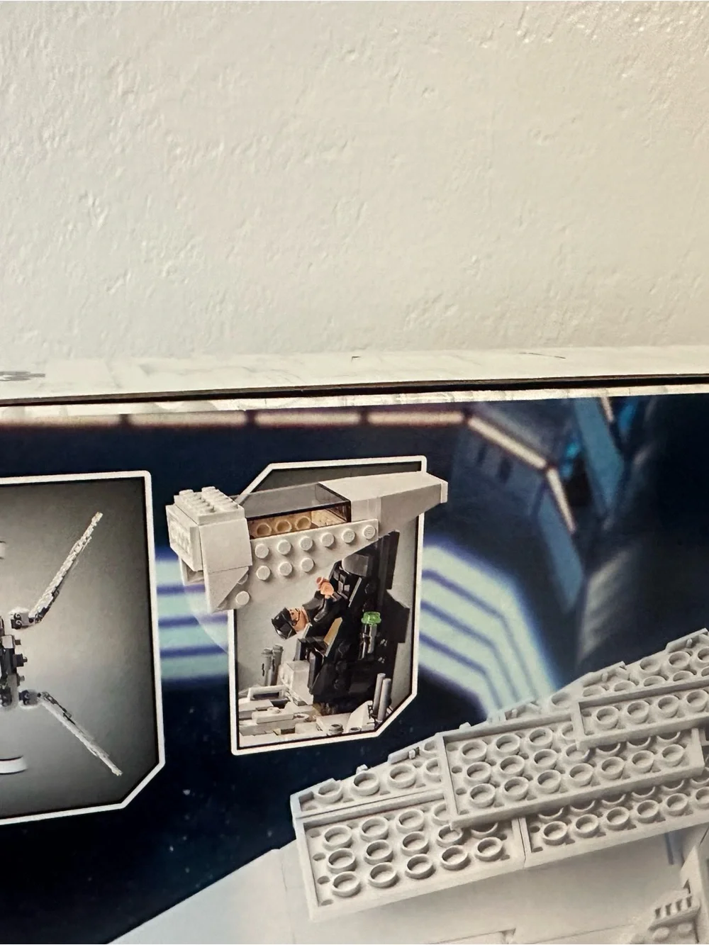 Star Wars White & Gray Buildable Imperial Shuttle Set